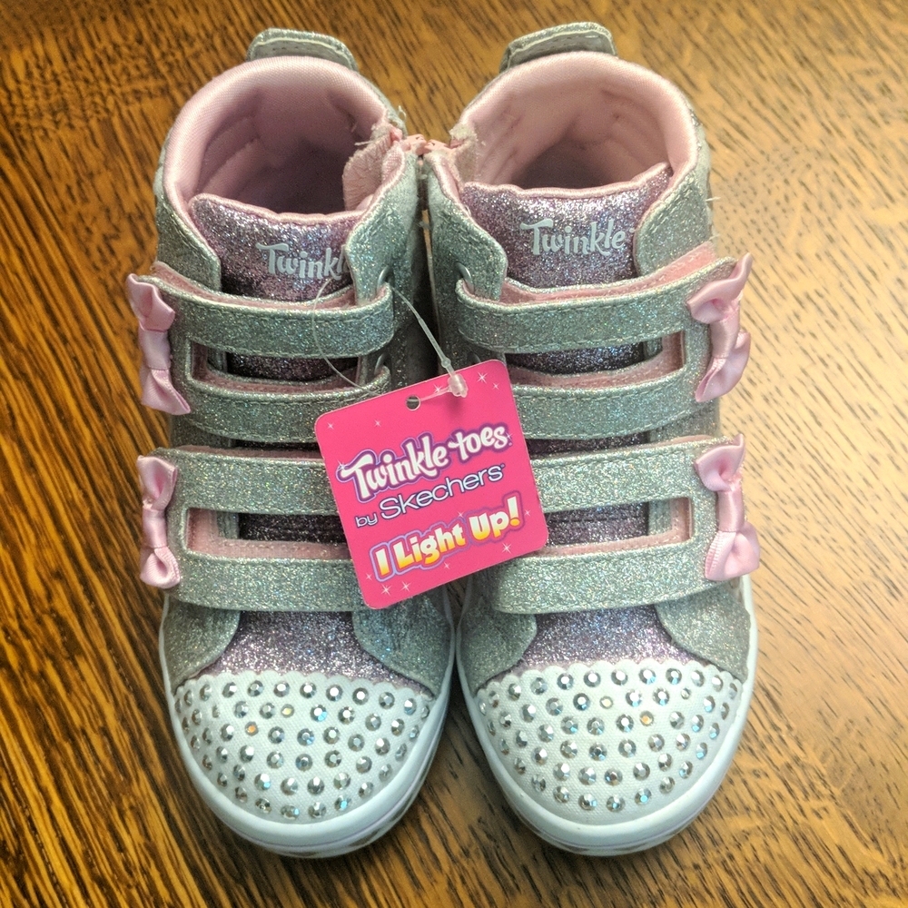 Twinkle toes light-up shoes